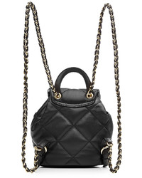 Salvatore Ferragamo Quilted Leather Mini Backpack