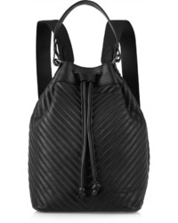 Iris and Ink Ruby Chevron Quilted Leather Backpack