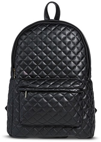 Love Moschino Quilted logo-plaque Backpack - Farfetch