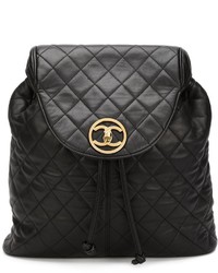 Chanel Vintage Quilted Backpack