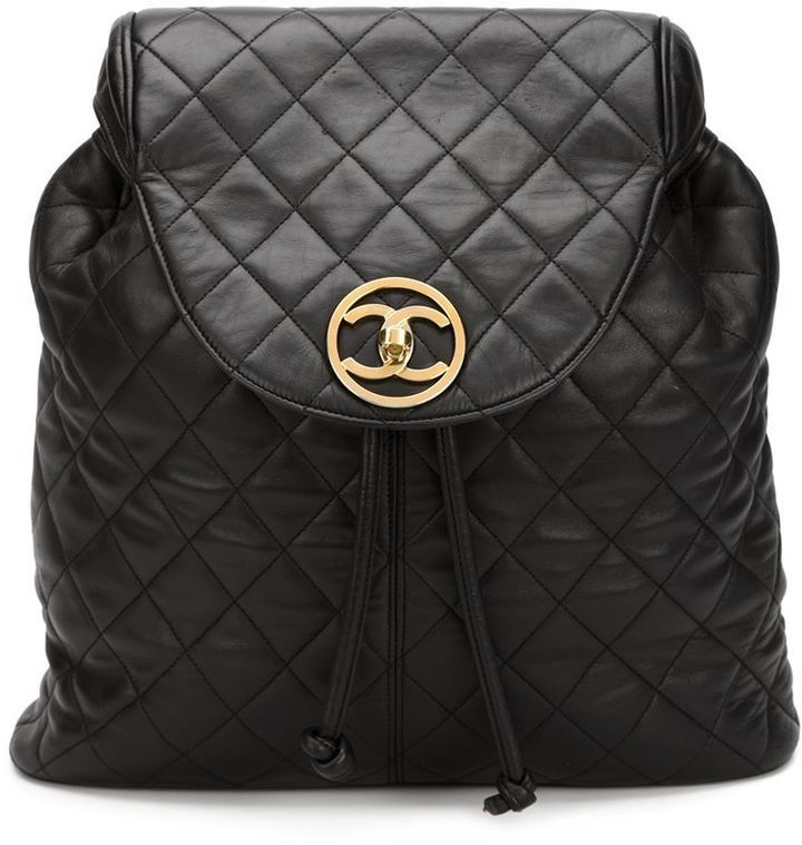 Chanel Vintage Quilted Backpack, $4,150, farfetch.com