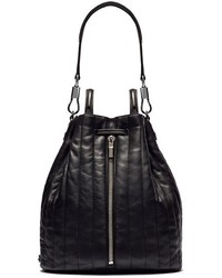 Black Quilted Leather Bag