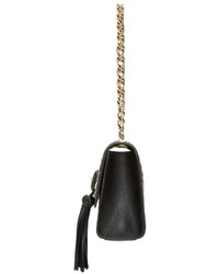 Versace Black Quilted Vanitas Shoulder Bag