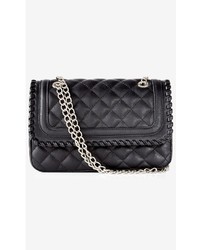 Express Whipstitch Quilted Chain Strap Shoulder Bag