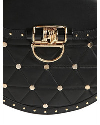 Balmain Medium Quilted Leather Bag W Studs