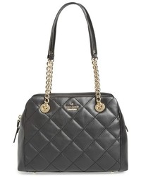Kate Spade New York Emerson Place Dewy Quilted Satchel Black