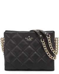 Kate Spade New York Emerson Place Quilted Leather Handbag Black