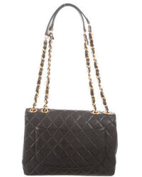 Chanel Quilted Caviar Classic Jumbo Single Flap Bag