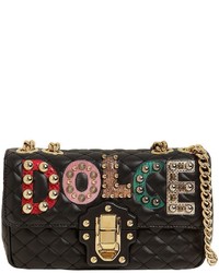 Dolce & Gabbana Small Lucia Dolce Quilted Leather Bag