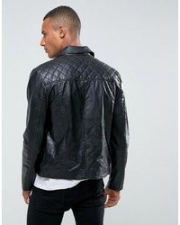 Barneys Originals Barneys Premium Leather Biker Jacket