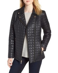 kate spade new york Bow Quilted Moto Jacket