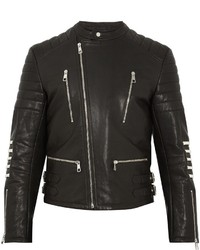 Neil Barrett Leather Biker Jacket