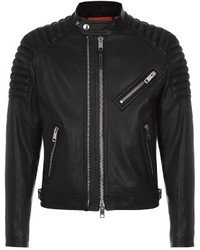 Burberry Leather Biker Jacket