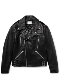 Sandro Padded Leather Biker Jacket