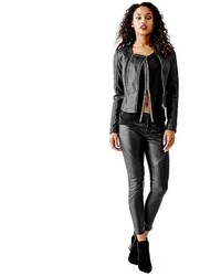 GUESS Quilted Faux Leather Jacket