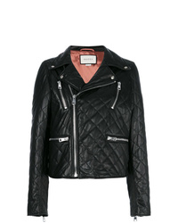 Gucci Quilted Leather Biker Jacket