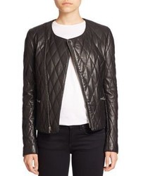 BLK DNM Quilted Leather Jacket