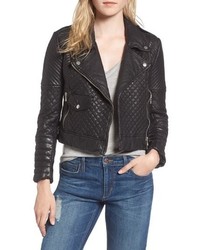 Joe's Quilted Leather Moto Jacket