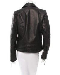 Public School Quilted Leather Moto Jacket W Tags