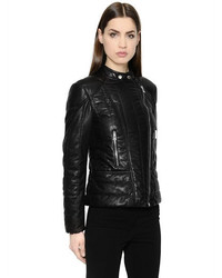 Quilted Nappa Leather Jacket