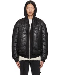 FREI-MUT Black Dear Leather Jacket
