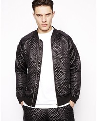 Blood Brother Quilted Bomber Jacket