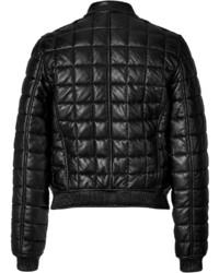 Burberry Brit Quilted Leather Boblington Bomber Jacket