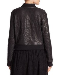 Chloé Chloe Quilted Leather Jacket