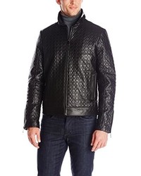 Calvin Klein Premium Quilted Leather Jacket