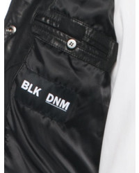 BLK DNM Quilted Leather Bomber Jacket W Tags