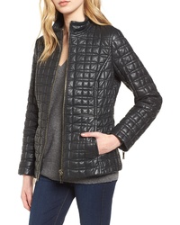 kate spade new york Quilted Leather Jacket