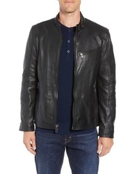 Andrew Marc Quilted Leather Moto Jacket