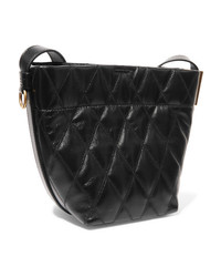 Givenchy Gv Mini Quilted Leather Bucket Bag