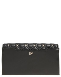 Diane von Furstenberg 440 Quilted Leather Envelope Clutch