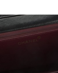 Chanel Black Quilted Lambskin Leather Classic Flap Shoulder Bag