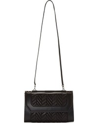 Mackage Black Quilted Leather Lela Clutch