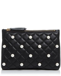 Moschino Boutique Faux Pearl Clutch