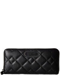 Marc by Marc Jacobs Crosby Quilt Leather Slim Zip Around