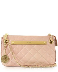 DKNY Gansevoort Quilted Nappa Clutch Wadjustable Chain Handle