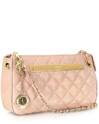 DKNY Gansevoort Quilted Nappa Clutch Wadjustable Chain Handle