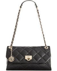 DKNY Gansevoort Quilted Nappa Leather Envelope Clutch