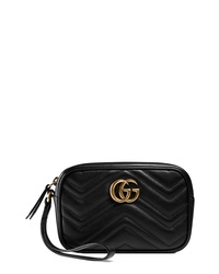 Gucci Gg Marmont Matelasse Imitation Pearl Leather Shoulder Bag