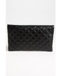 Marc Jacobs Large Baroque Eugenie Leather Clutch