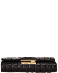 Michael Kors Michl Kors Gia Clutch W Lock Quilted