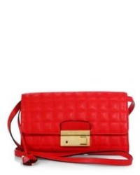 Michael Kors Michl Kors Quilted Leather Clutch