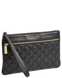 MICHAEL Michael Kors Michl Michl Kors Selma Quilted Leather Zip Clutch