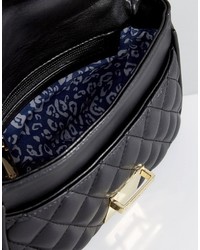 Marc B Pennie Quilted Cross Body Bag In Black