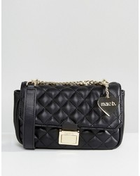Marc B Pennie Quilted Cross Body Bag In Black