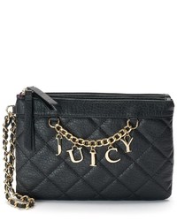 Juicy Couture Quilted Chain Wristlet