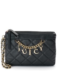Juicy Couture Quilted Chain Wristlet
